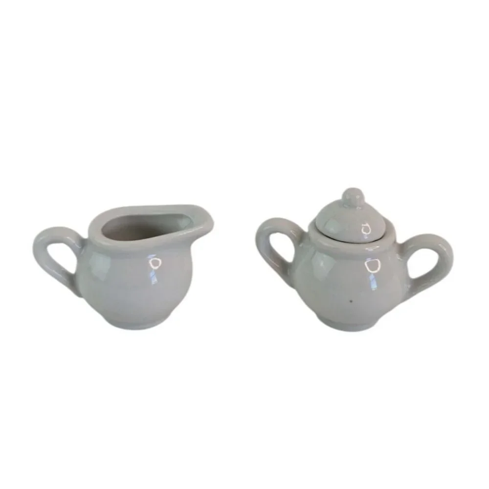 Schylling Childs Miniature Tea Set‎ Ladybug Fly Away Home Collectible White Red